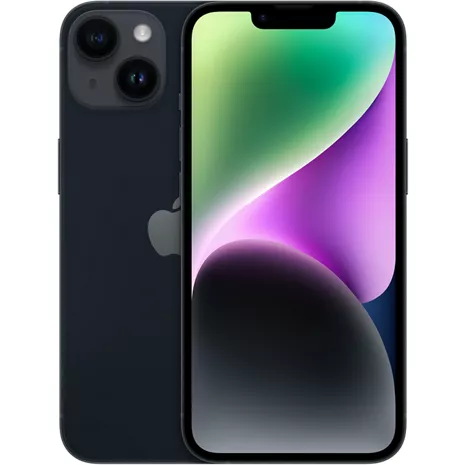 Apple iPhone 14 Prepaid Midnight image 1 of 1 